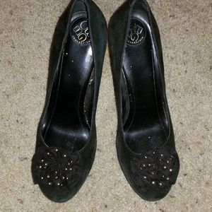 Bcbg Black suede shoes